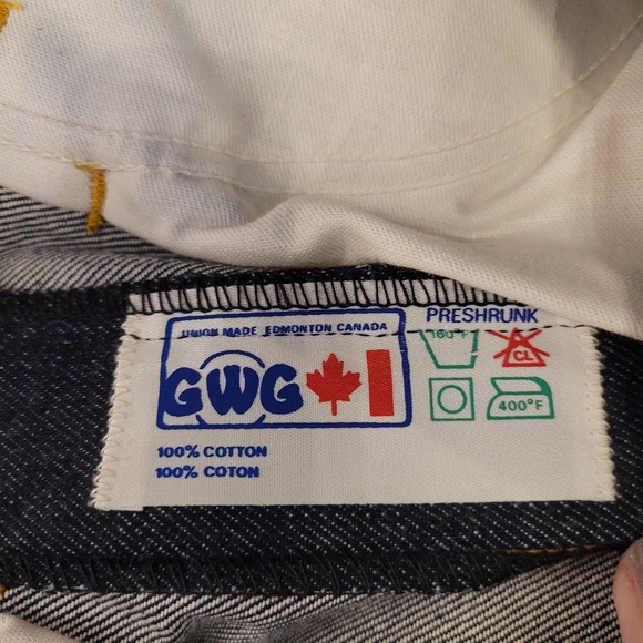 Vintage 1970s GWG Easy G high waisted jeans - Picture 10 of 14